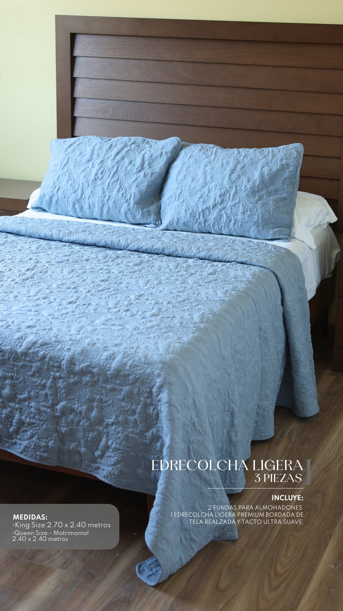 Edrecolcha Reece – Set Premium de 3 Piezas