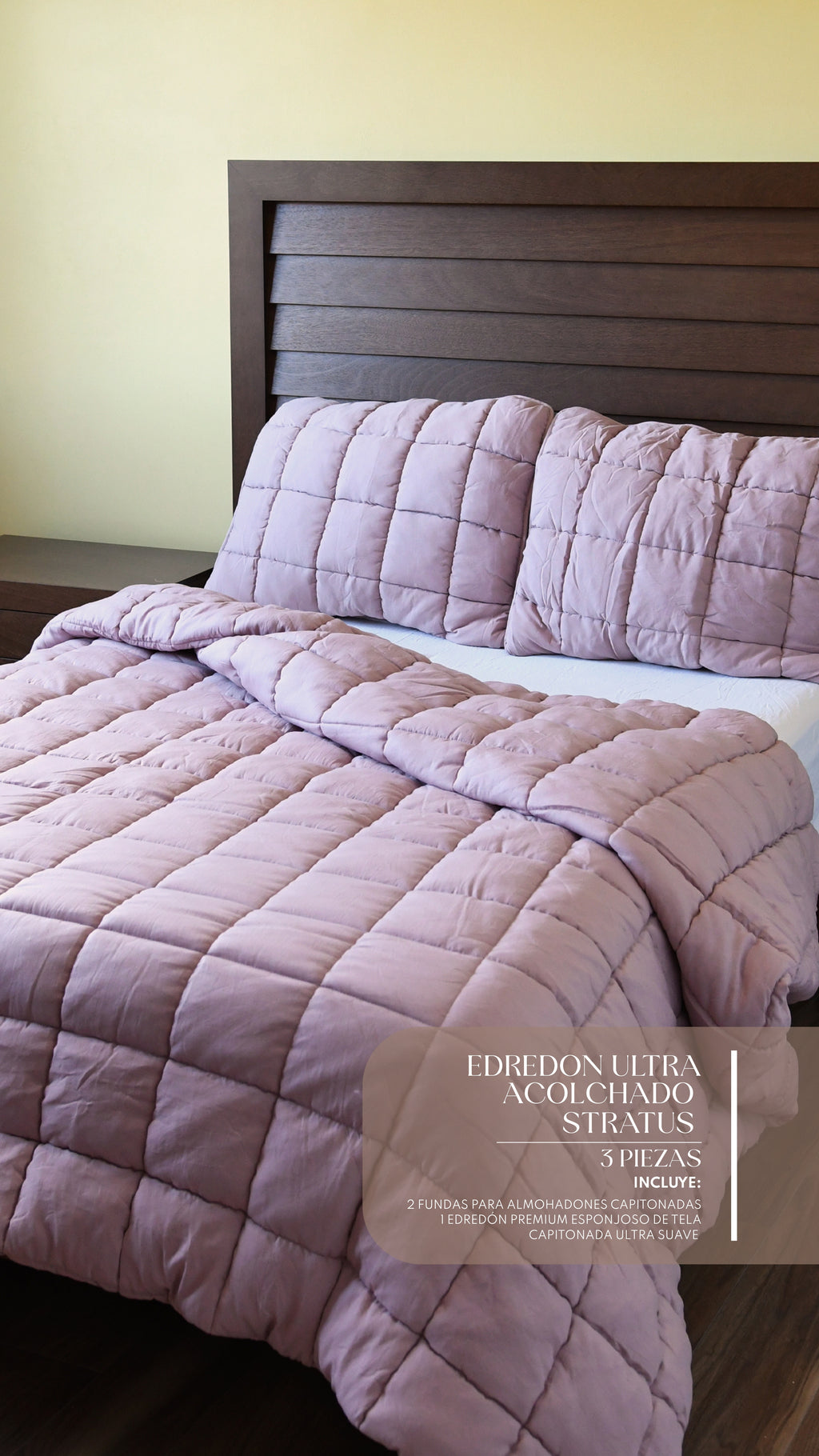 Edredón Stratus – Set Premium de 3 Piezas