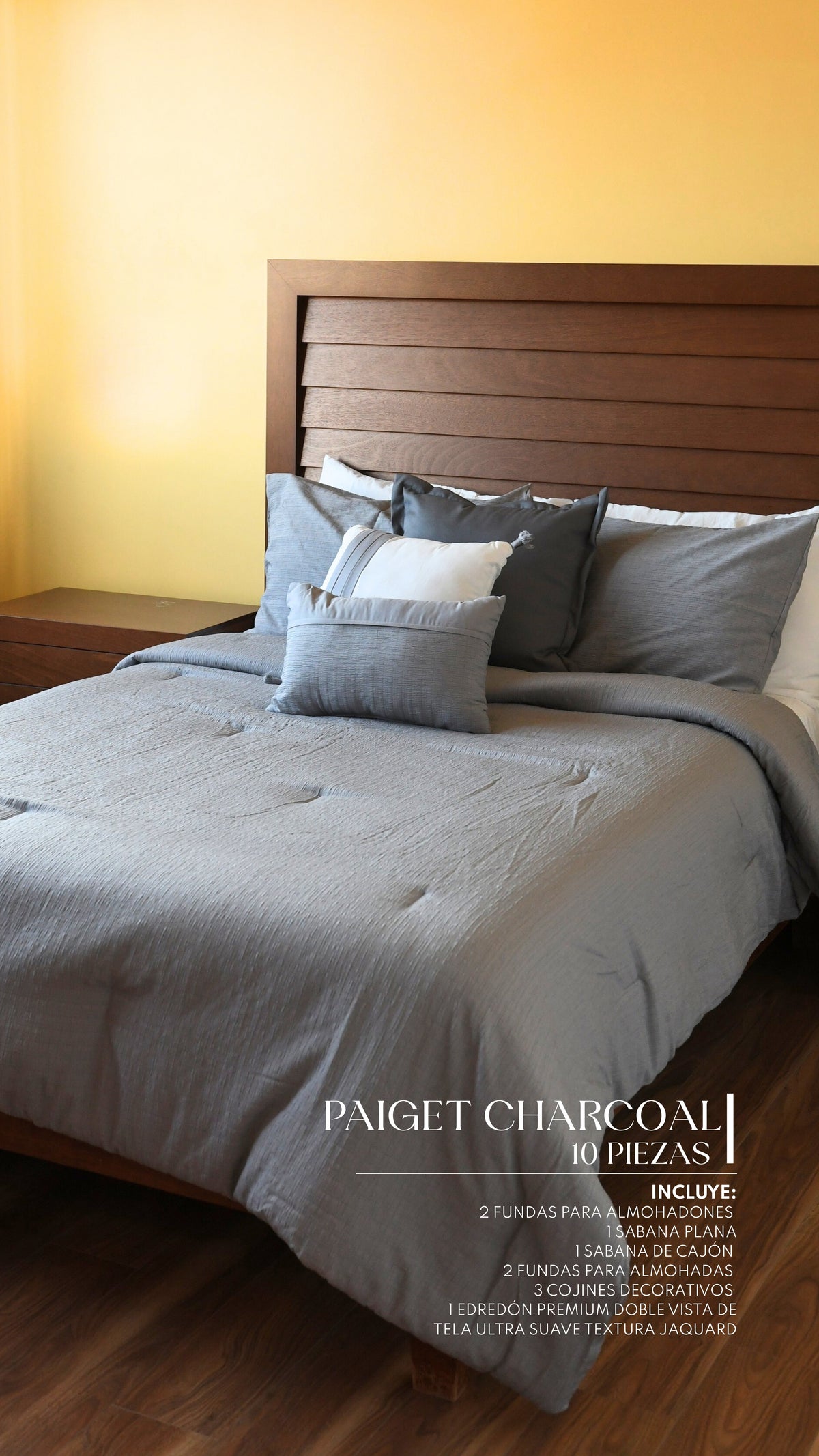Edredón Paiget – Set Premium de 10 Piezas