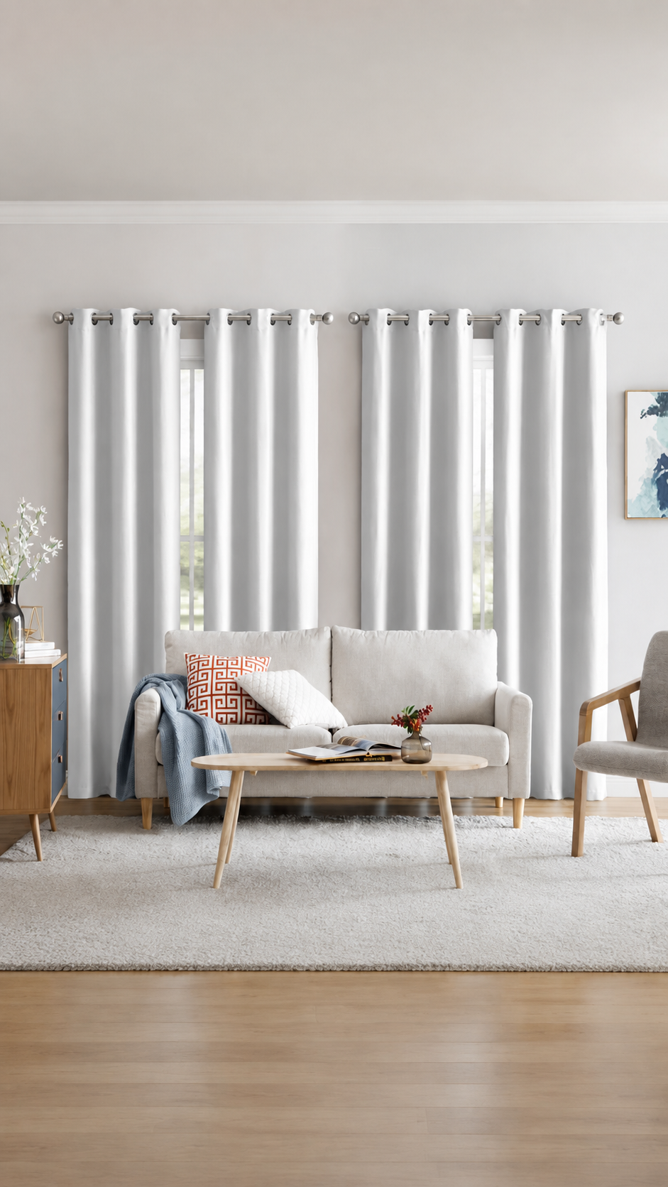 Cortina Cherice Blackout – Set de 4 Piezas