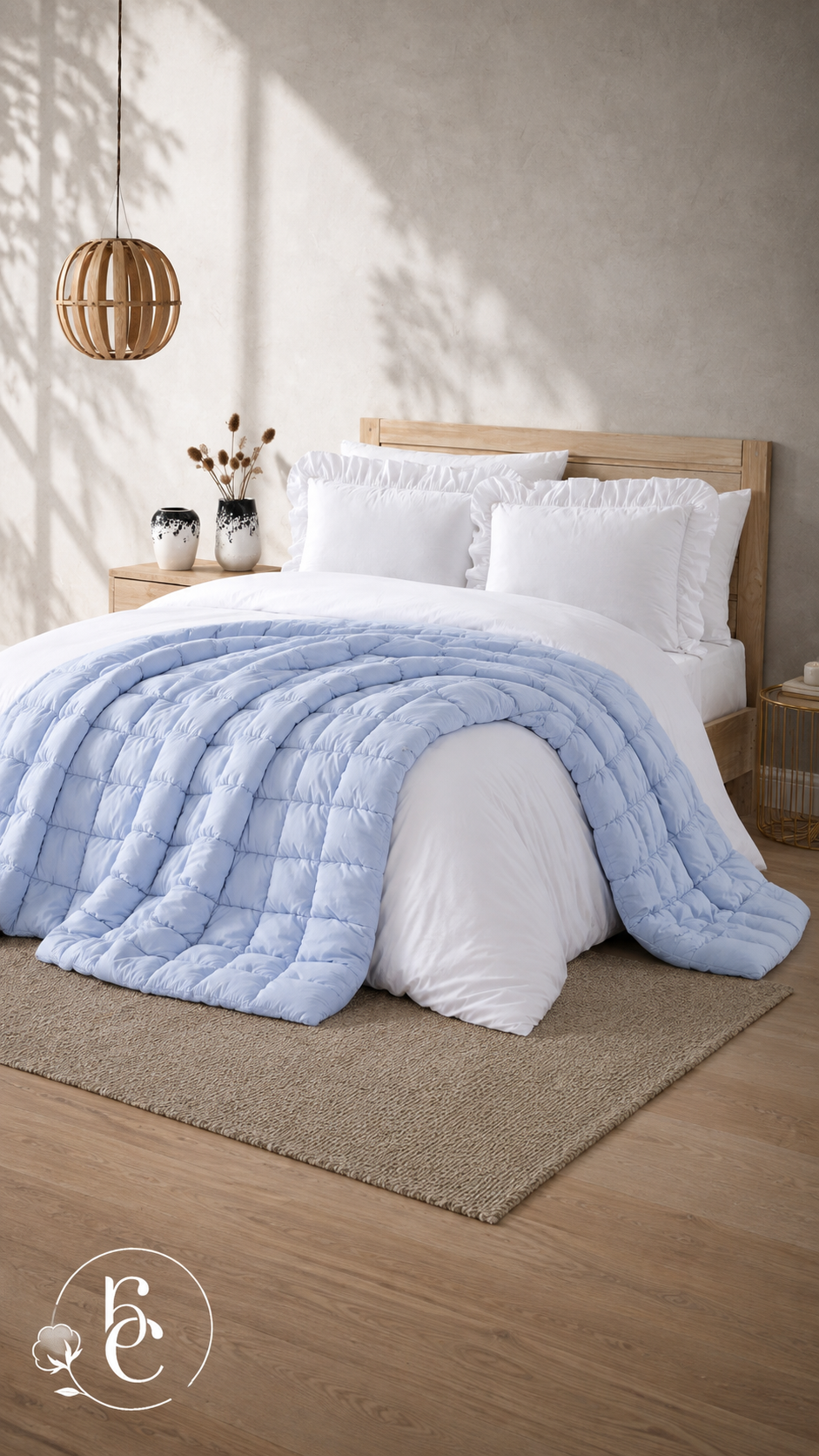 Pie de Cama Puffy – Ultra Acolchado y Capitonado