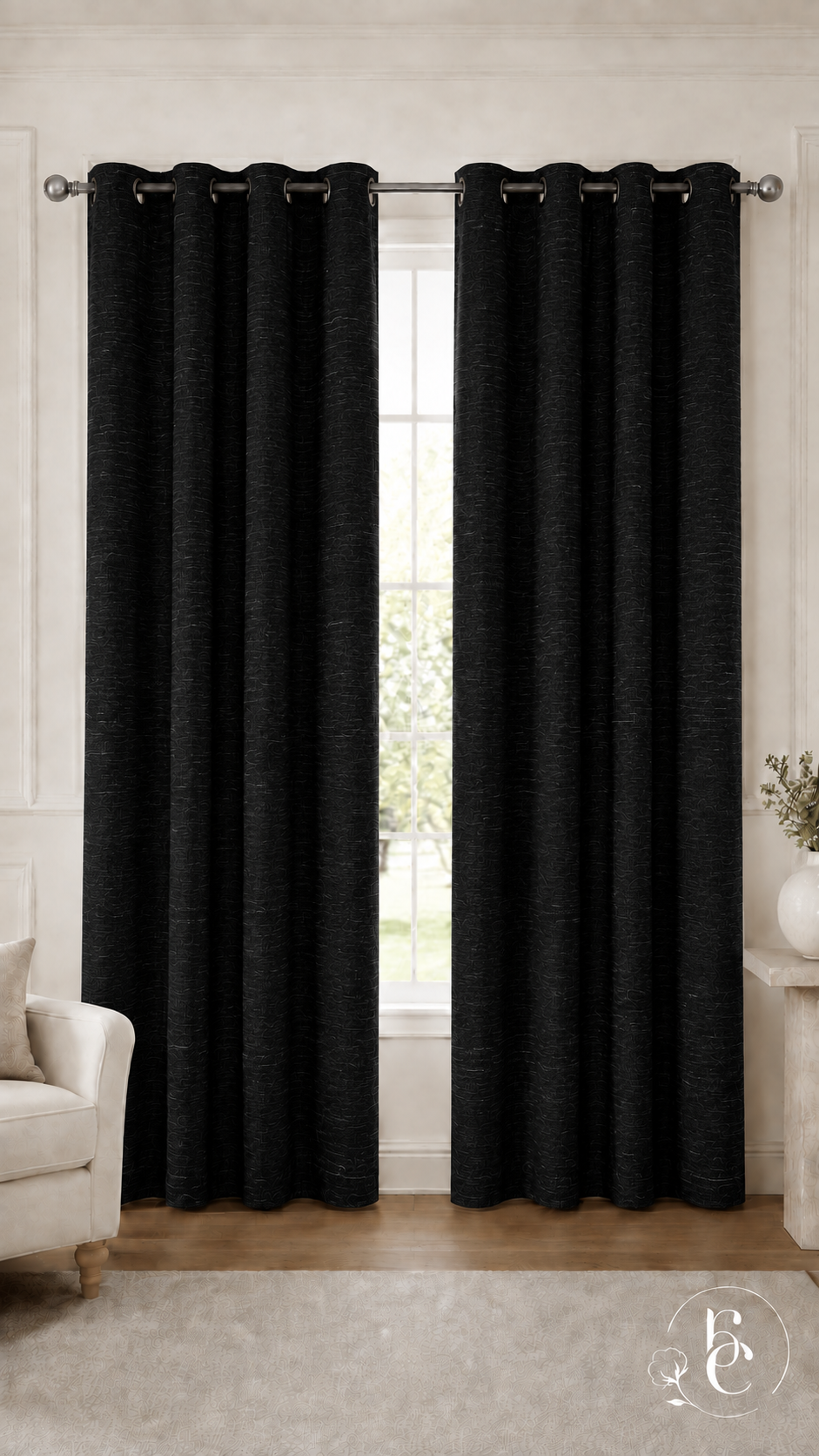 Cortina Charlene Blackout – Set de 2 Piezas
