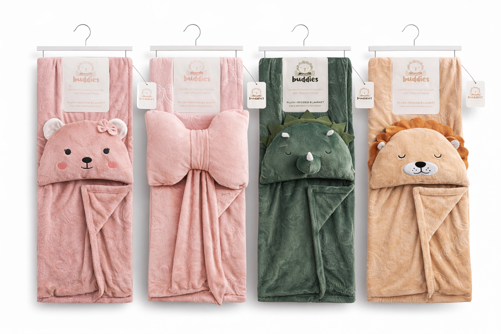 Cobija Cunera Jumbo para Bebé + Almohada – Set de 2 Piezas