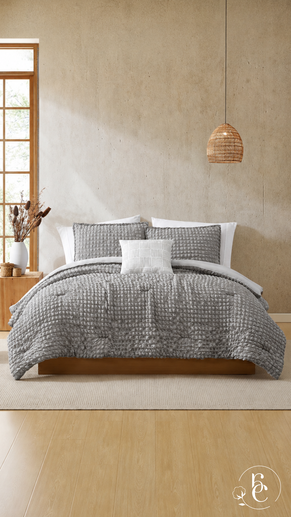 Edredón Chad – Set Premium de 4 Piezas