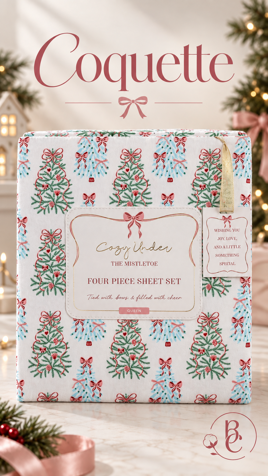 Sábanas Navideñas Ultra Soft – Set de 3 y 4 Piezas