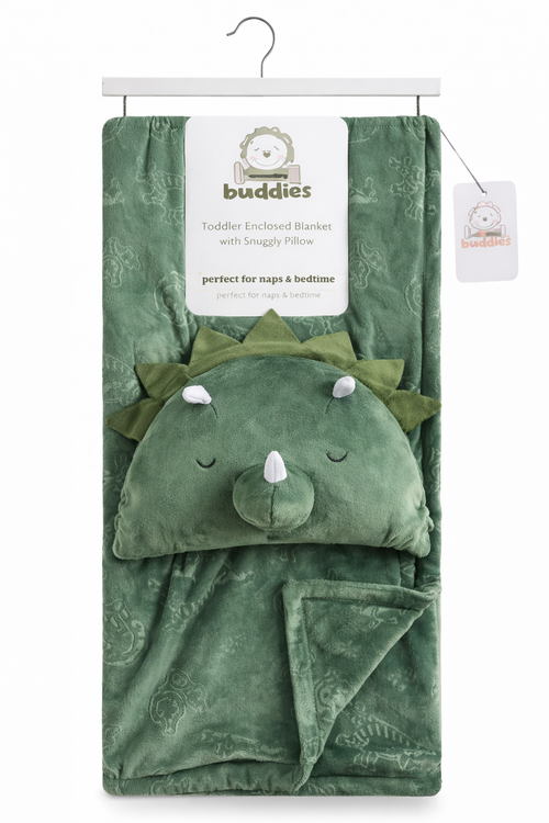 Cobija Cunera Jumbo para Bebé + Almohada – Set de 2 Piezas