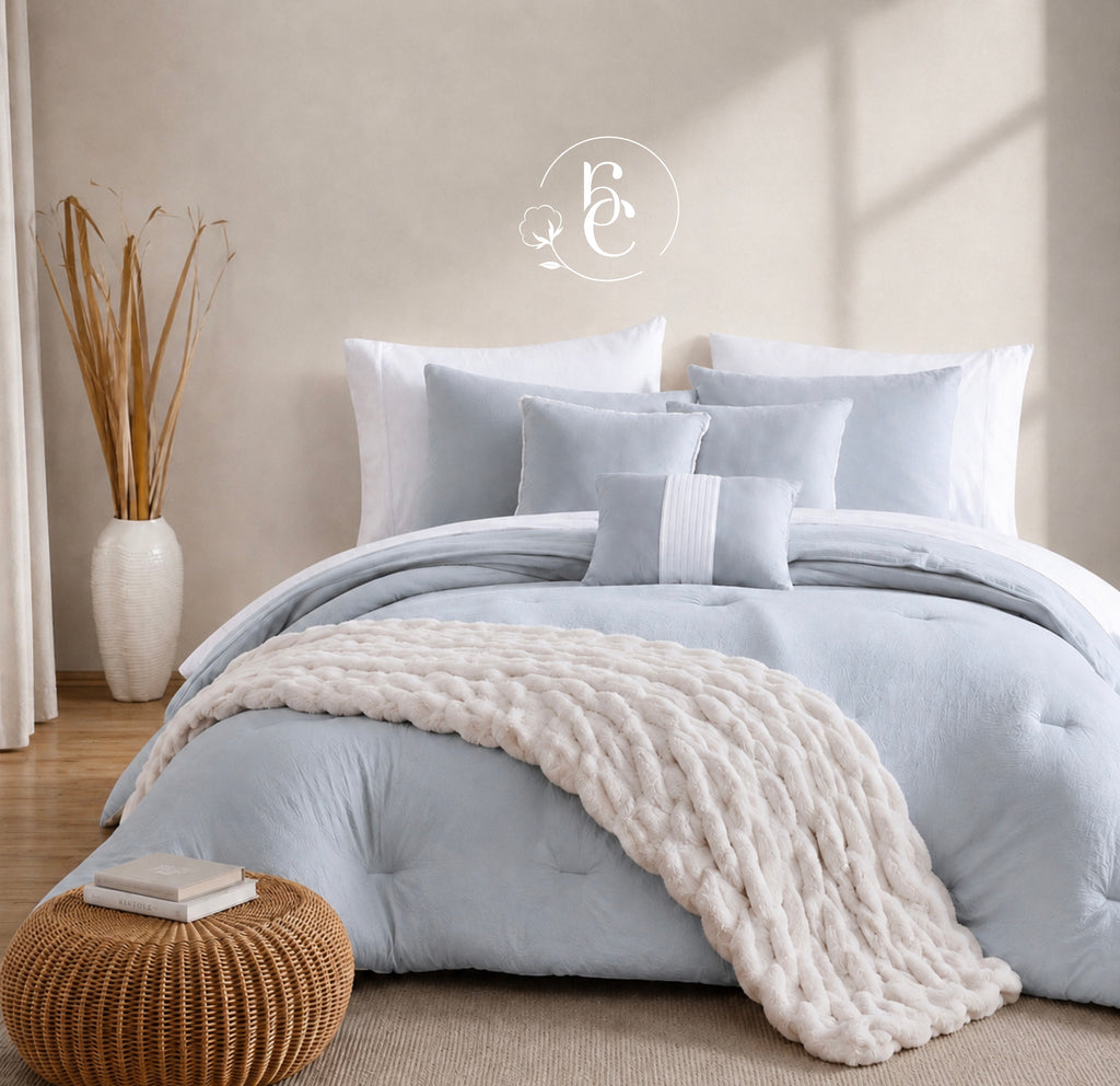 Edredón Orela Linen – Set Premium de 11 Piezas