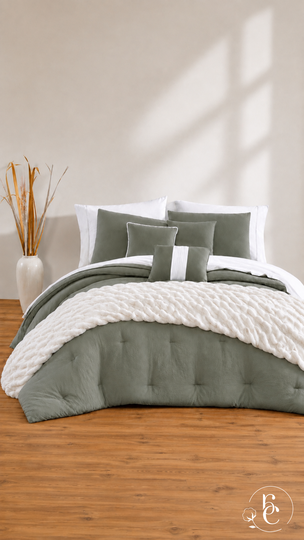 Edredón Orela Linen – Set Premium de 11 Piezas