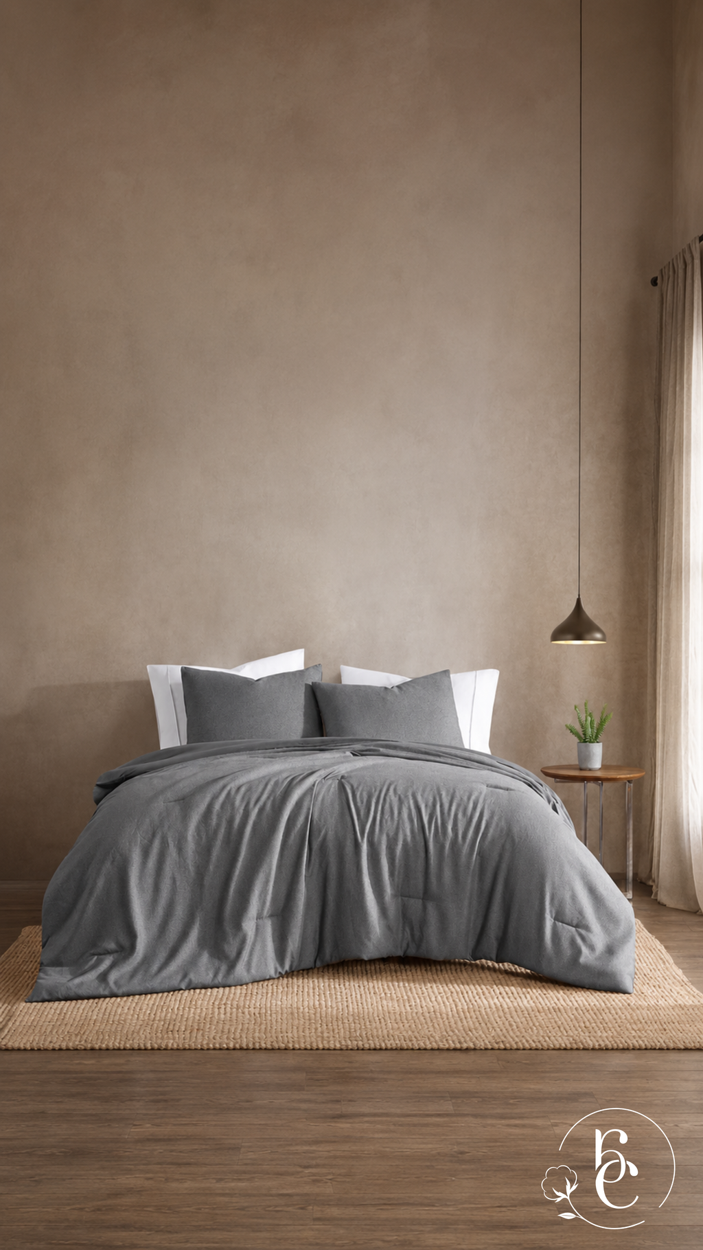 Edredón Solei Cashmere – Set Premium de 3 Piezas