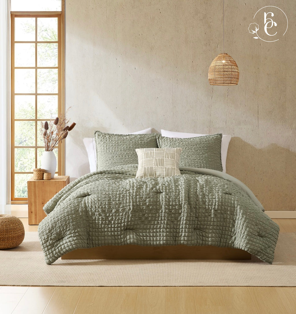 Edredón Chad – Set Premium de 4 Piezas