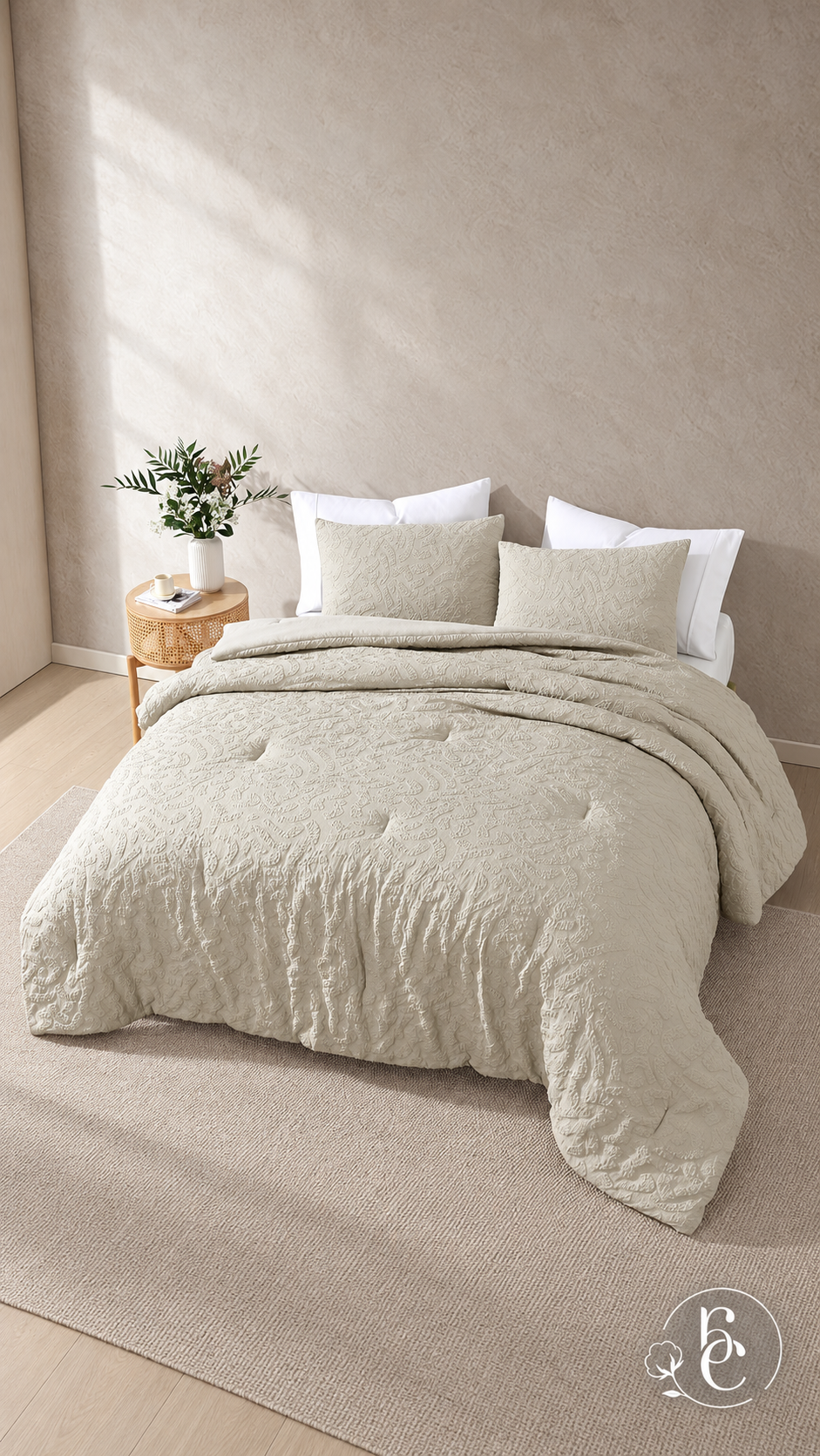 Edredón Oriana – Set Premium de 3 Piezas
