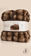 Edredón Denver Pelo Alto Mink Premium – Set de 3 Piezas