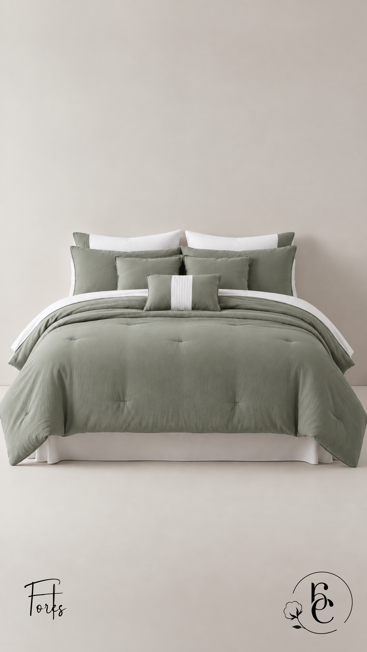 Edredón Premium Rowan - Set de 10 Piezas
