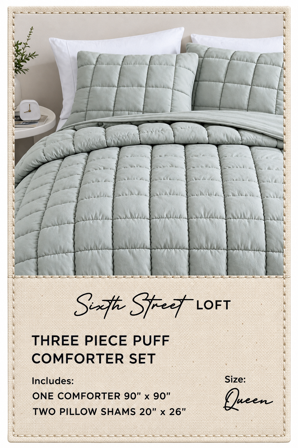 Edredón Stratus – Set Premium de 3 Piezas