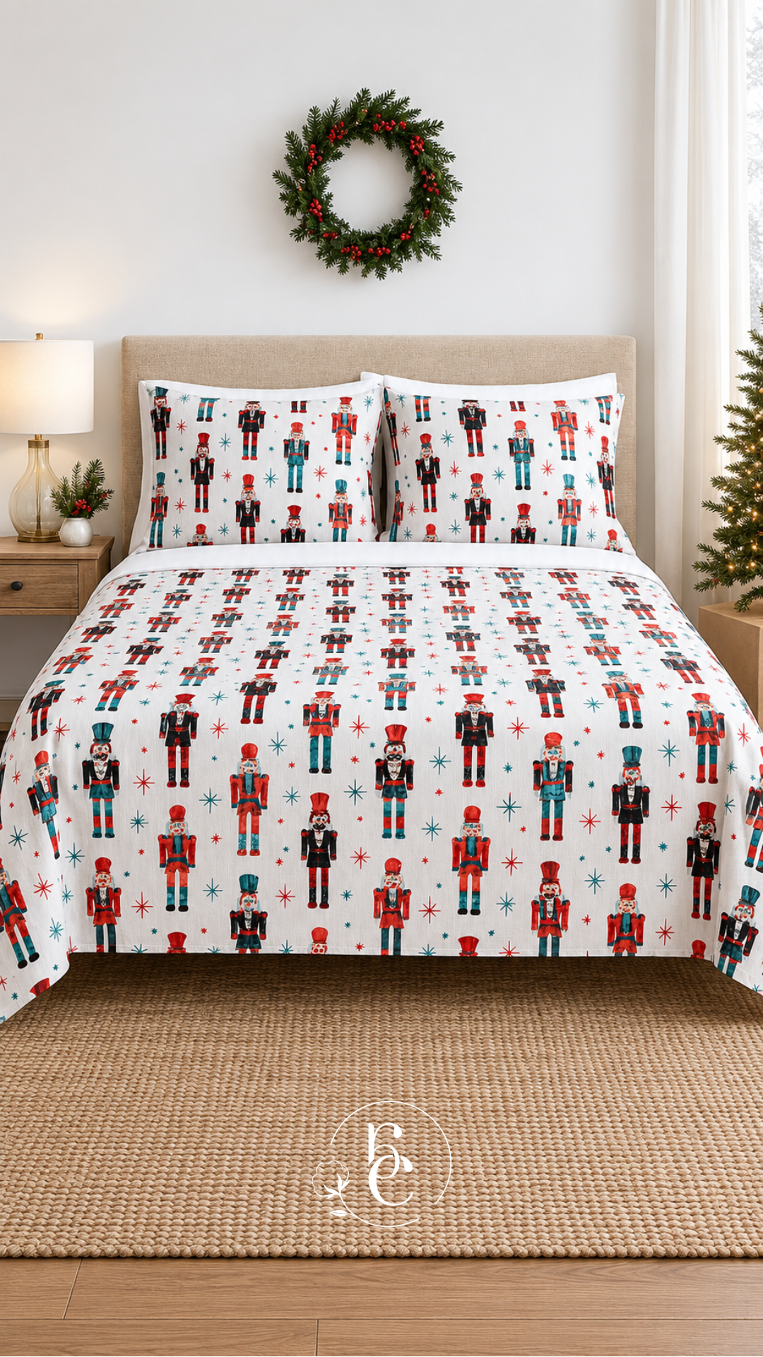 Sábanas Navideñas Ultra Soft – Set de 3 y 4 Piezas