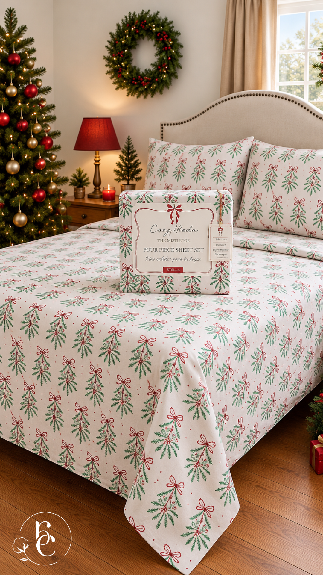 Sábanas Navideñas Ultra Soft – Set de 3 y 4 Piezas