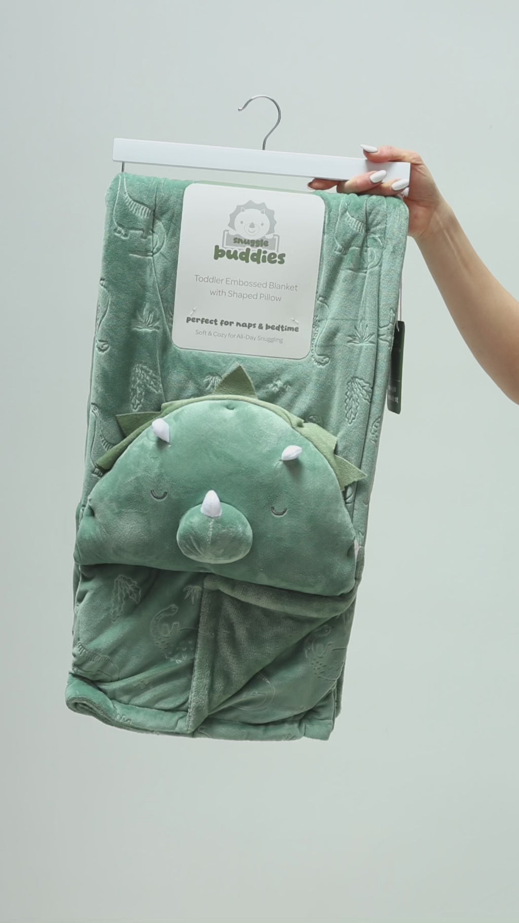 Cobija Cunera Jumbo para Bebé + Almohada – Set de 2 Piezas