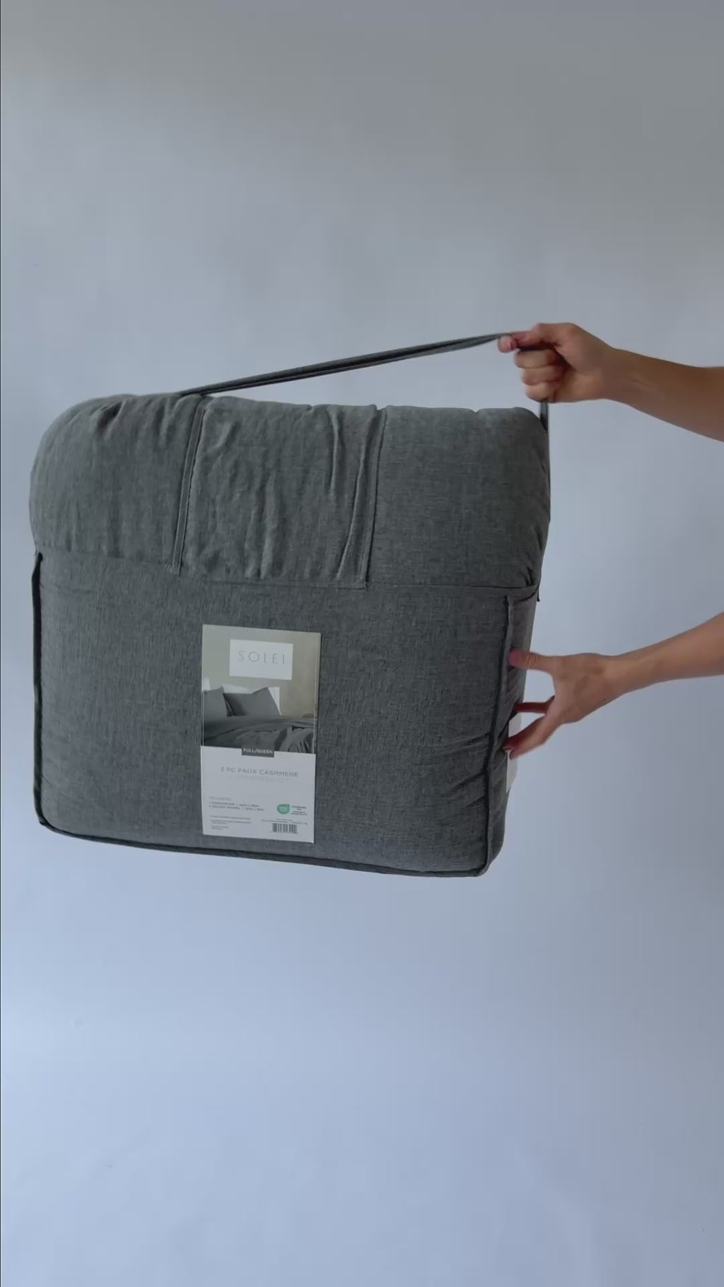 Edredón Solei Cashmere – Set Premium de 3 Piezas